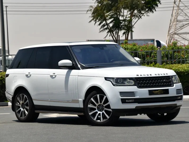 2016 Land Rover Range Rover HSE 6 Cylinders Petrol Engine White Beige SUV GCC Specs