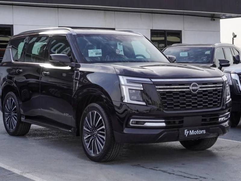 2026 Nissan Patrol LE Platinum City 3.5L V6 Twin-Turbo Black Red SUV GCC Specs