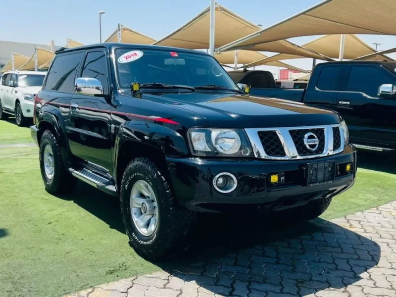 2018 NISSAN PATROL SAFARI 4.8 Litres V6 Petrol Engine Black Grey SUV GCC Specs