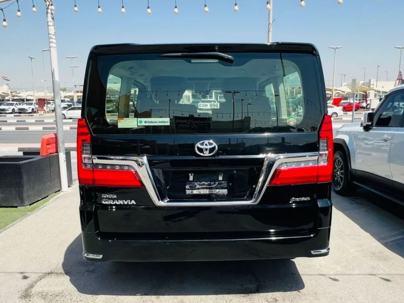 2024 TOYOTA GRANVIA 3.5 Litres V6 Petrol Engine Black Van Premium GCC Specs
