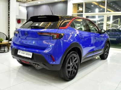 2022 Opel Mokka Ultimate 3 Cylinders Petrol Engine Blue Black Crossover GCC Specs