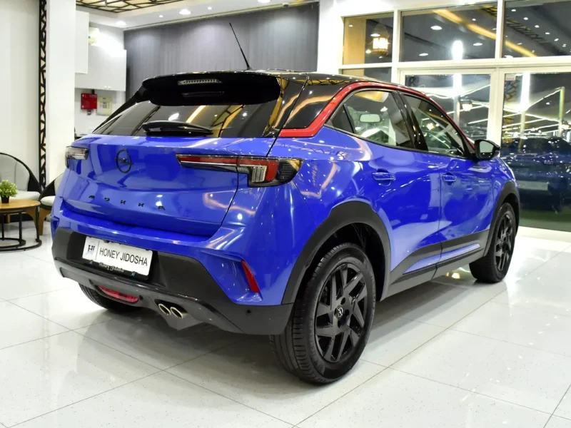 2022 Opel Mokka Ultimate 3 Cylinders Petrol Engine Blue Black Crossover GCC Specs
