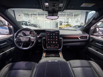 2025 GMC Yukon Denali 8 Cylinders Petrol Engine Black SUV GCC Specs Automatic