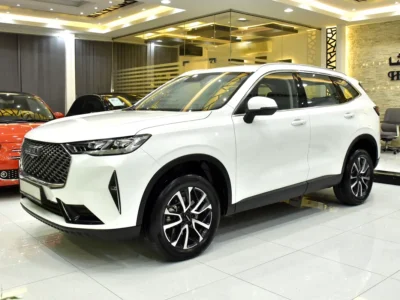 2024 Haval H6 Medium 4 Cylinders Petrol Engine White Black SUV GCC Specs Automatic