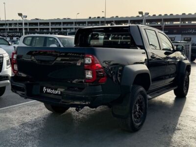2025 Toyota Hilux GR Sport 2.8 Litres 4 Cylinders Diesel Engine Black Pickup Truck GCC