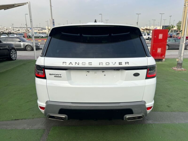 2018 Land Rover Range Rover Sport HSE DYNAMIC HSE 3.0 Litres V6 Engine White Beige SUV