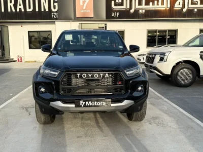 2025 Toyota Hilux GR Sport 2.8 Litres 4 Cylinders Diesel Engine Black Pickup Truck GCC