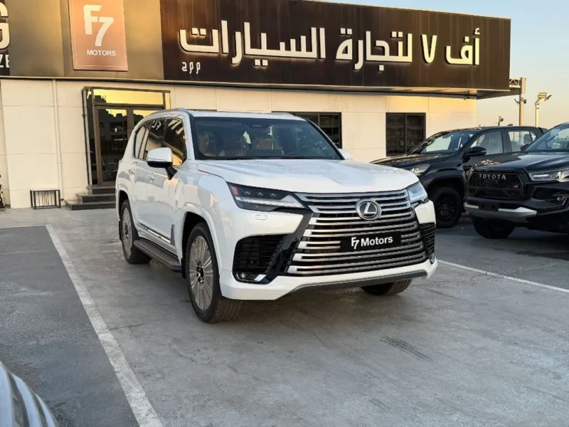2026 Lexus LX700h SIGNATURE 3.5 Litres V6 Twin-Turbo Hybrid Engine White Beige SUV
