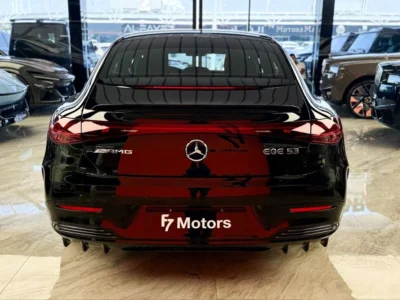 2024 Mercedes-Benz EQE 53 AMG Electric Vehicle Black Sedan GCC Specs Automatic
