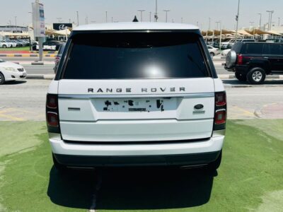2018 LAND ROVER RANGE ROVER AUTOBIOGRAPHY 5.0L V8 Petrol Engine White Red SUV