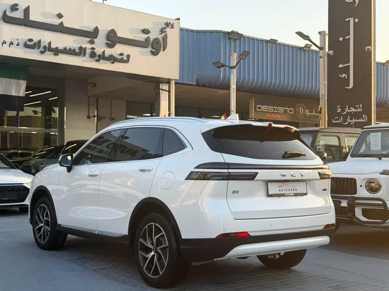 2026 WEY 03 Hi4 Long Range Edition 4 Cylinders Hybrid Engine White Black SUV GCC Specs