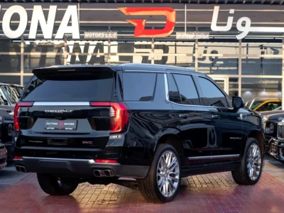 2025 GMC Yukon Denali 8 Cylinders Petrol Engine Black SUV GCC Specs Automatic
