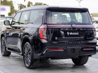 2026 Nissan Patrol LE Platinum City 3.5L V6 Twin-Turbo Black Red SUV GCC Specs