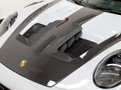 2025 Porsche 911 GT3 RS 6 Cylinders Petrol Engine Grey Black Sports Car Weissach Package