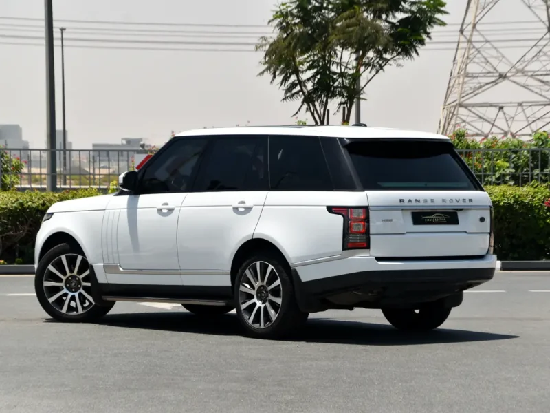 2016 Land Rover Range Rover HSE 6 Cylinders Petrol Engine White Beige SUV GCC Specs