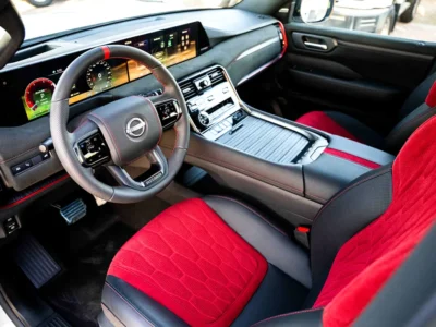 2026 Nissan Patrol Nismo 6 Cylinders Petrol Engine White Red SUV GCC Specs Automatic