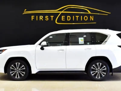 2023 Lexus LX-Series LX 600 Prestige 6 Cylinders Petrol Engine White Tan SUV GCC Specs