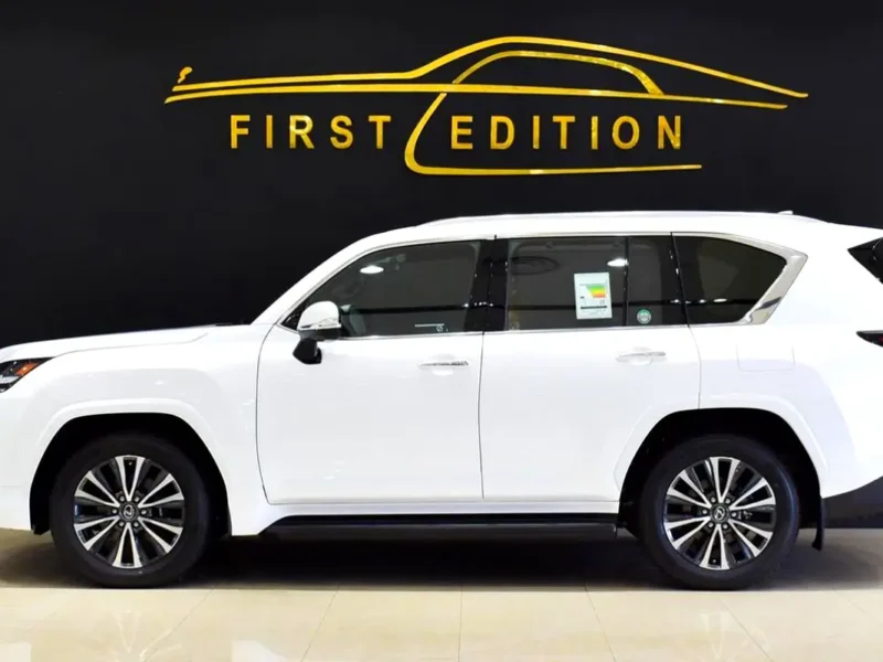 2023 Lexus LX-Series LX 600 Prestige 6 Cylinders Petrol Engine White Tan SUV GCC Specs