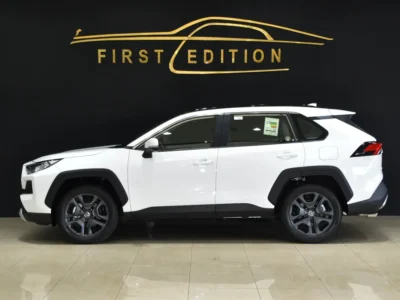 2023 Toyota Rav 4 Adventure 4 Cylinders Petrol Engine White Beige SUV GCC Specs