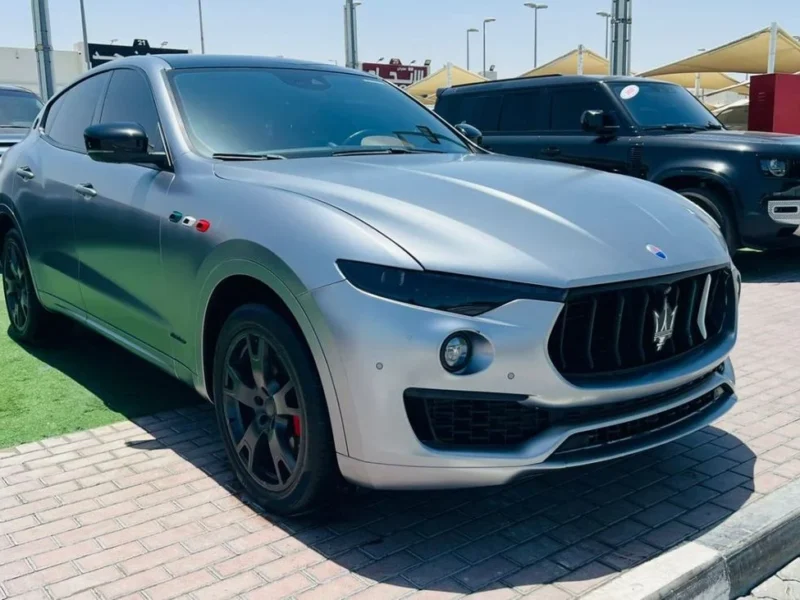 2020 MASERATI LEVANTE 3.0 Litres V6 Petrol Engine Grey Brown SUV GCC Specs Full Option