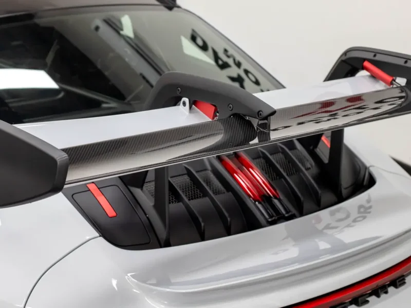 2025 Porsche 911 GT3 RS 6 Cylinders Petrol Engine Grey Black Sports Car Weissach Package