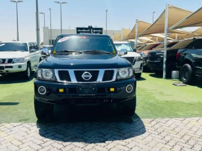 2018 NISSAN PATROL SAFARI 4.8 Litres V6 Petrol Engine Black Grey SUV GCC Specs