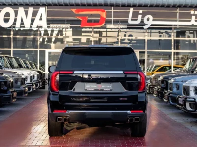 2025 GMC Yukon Denali 8 Cylinders Petrol Engine Black SUV GCC Specs Automatic