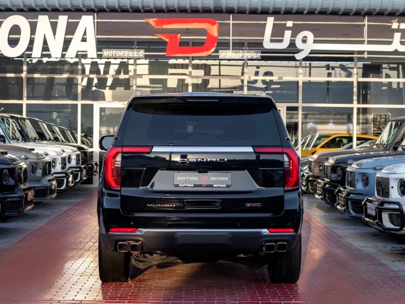 2025 GMC Yukon Denali 8 Cylinders Petrol Engine Black SUV GCC Specs Automatic