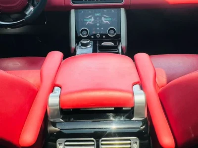2018 LAND ROVER RANGE ROVER AUTOBIOGRAPHY 5.0L V8 Petrol Engine White Red SUV