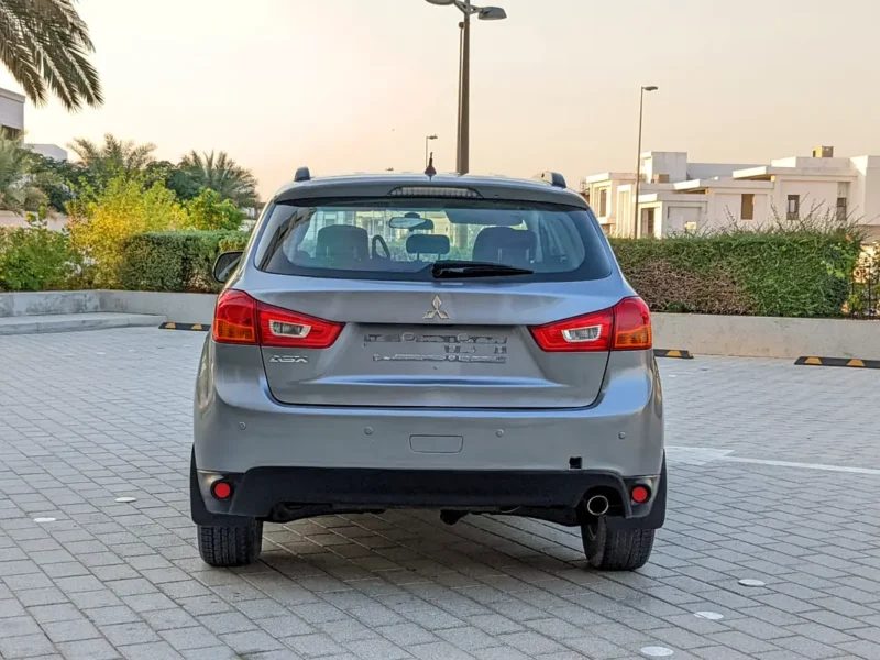 2013 Mitsubishi ASX GLS 4 Cylinders Petrol Engine Grey SUV GCC Specs Perfect Inside Out