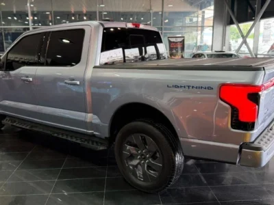 2022 Ford F-150 Lariat Electric Vehicle Silver Black Pickup Truck Automatic RWD LHD