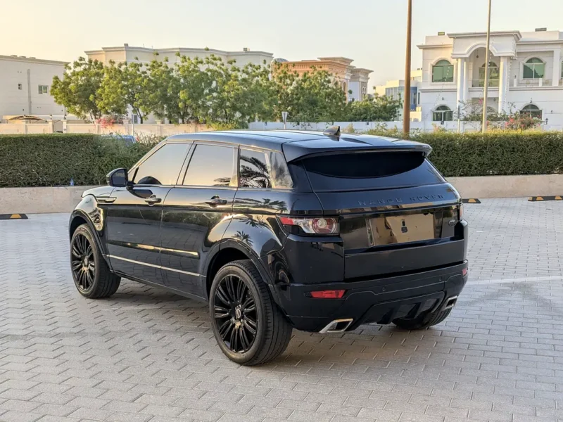 2018 Land Rover Range Rover Evoque SE 4 Cylinders Petrol Engine Black Maroon American Specs