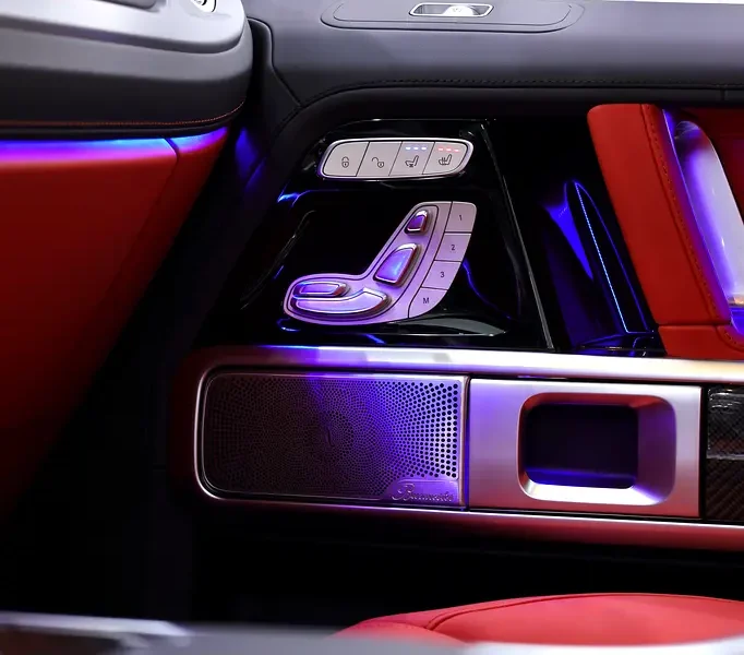 2025 Mercedes-Benz G-Class G 63 AMG 4.0L V8 Biturbo Engine Black Red SUV MANUFAKTUR EDITION