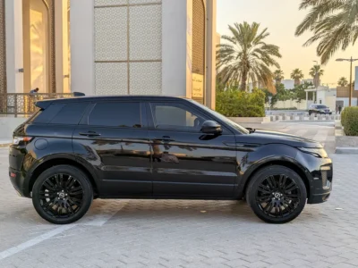 2018 Land Rover Range Rover Evoque SE 4 Cylinders Petrol Engine Black Maroon American Specs
