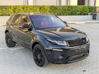 2018 Land Rover Range Rover Evoque SE 4 Cylinders Petrol Engine Black Maroon American Specs