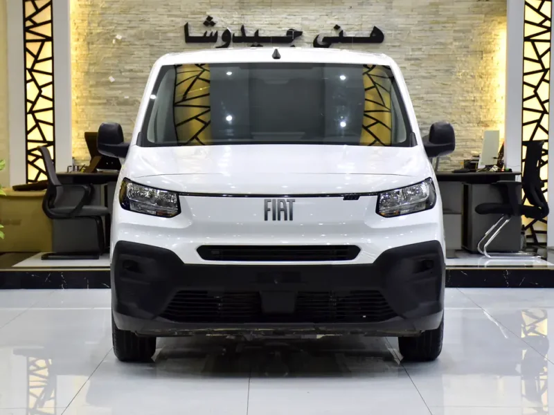 2025 Fiat Doblo Cargo VAN 4 Cylinders Diesel Engine White Black Van GCC Specs