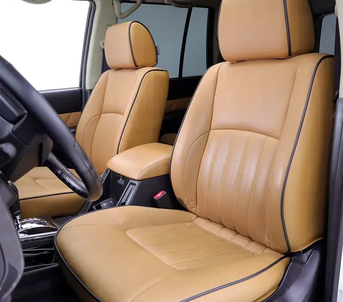 2023 Nissan Patrol Safari Super Safari 6 Cylinders Petrol Engine White Tan SUV GCC Specs