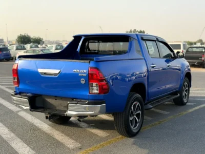 2018 Toyota Hilux TRD 4.0 Litres V6 Petrol Engine Blue Red Pickup Truck GCC Specs