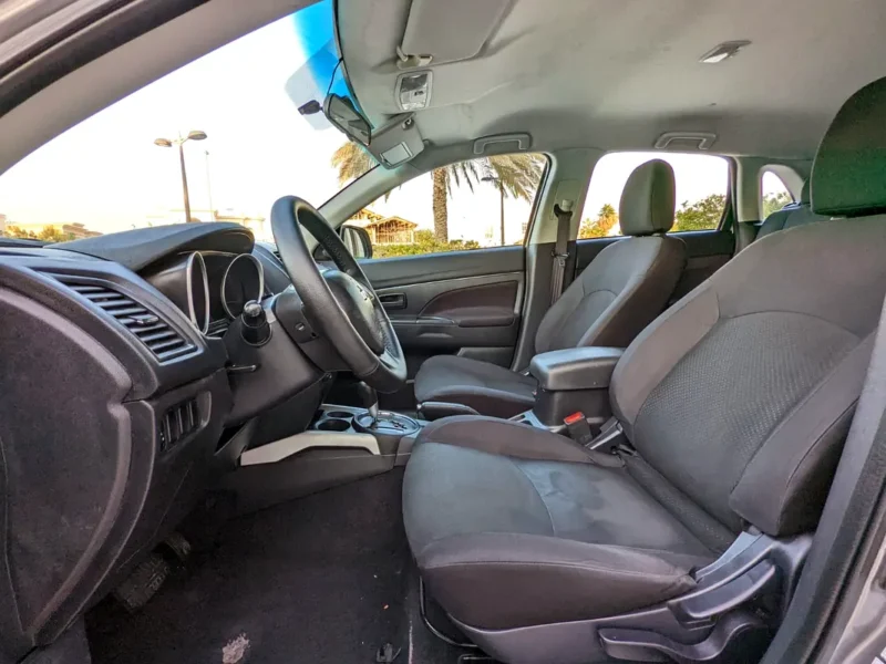 2013 Mitsubishi ASX GLS 4 Cylinders Petrol Engine Grey SUV GCC Specs Perfect Inside Out