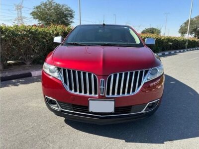 2013 Lincoln MKX PREMIUM LUXURY 3.7 Litres V6 Petrol Engine Red Beige SUV GCC Specs