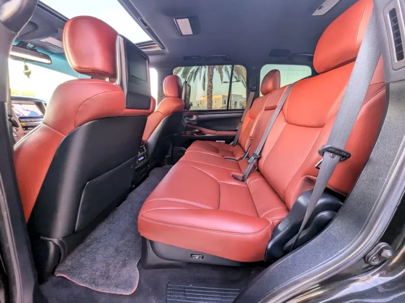 2015 Lexus LX-Series LX 570 Sport 8 Cylinders Petrol Engine Black Brown SUV GCC Specs