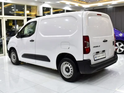 2025 Fiat Doblo Cargo VAN 4 Cylinders Diesel Engine White Black Van GCC Specs