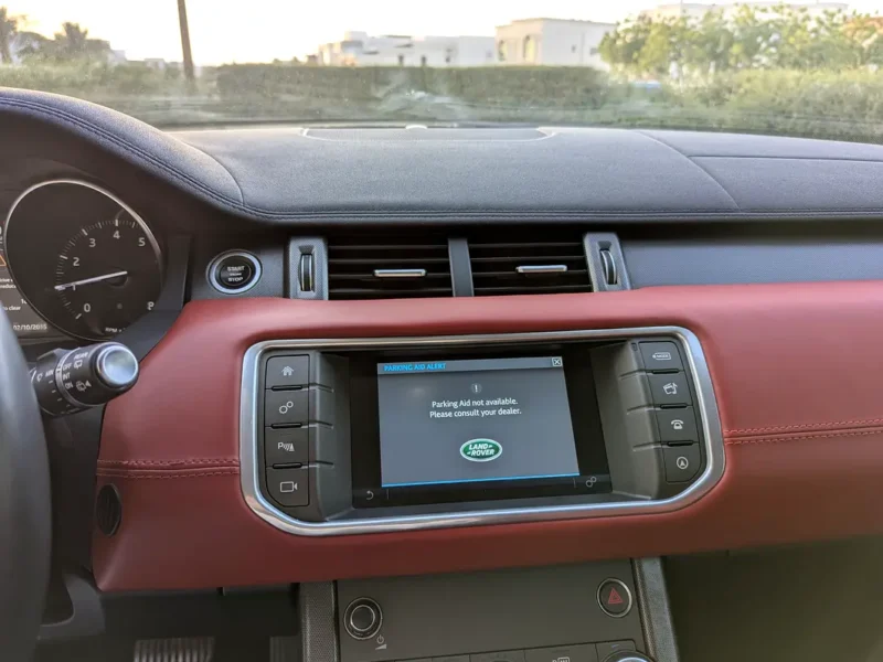2018 Land Rover Range Rover Evoque SE 4 Cylinders Petrol Engine Black Maroon American Specs