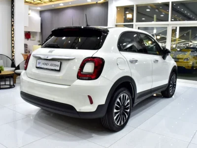 2023 Fiat 500X Lounge 4 Cylinders Petrol Engine White Black SUV GCC Specs Automatic