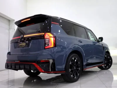 2026 Nissan Patrol Nismo 5.6 Litres V8 Petrol Engine Grey Red SUV Exclusive Performance