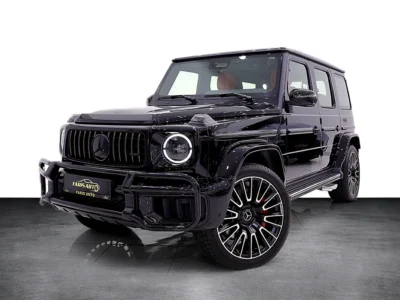 2025 Mercedes-Benz G-Class G 63 AMG 4.0L V8 Biturbo Engine Black Red SUV MANUFAKTUR EDITION
