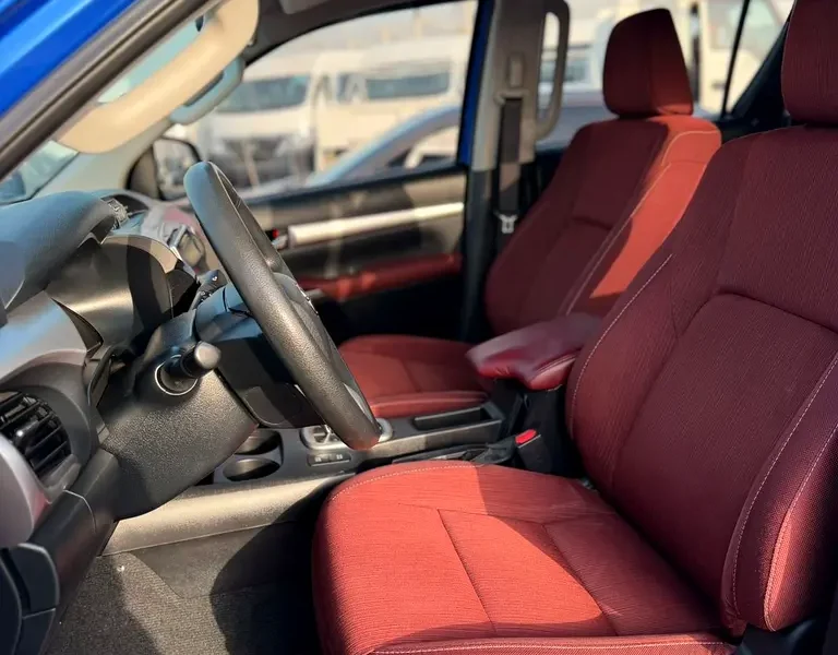 2018 Toyota Hilux TRD 4.0 Litres V6 Petrol Engine Blue Red Pickup Truck GCC Specs