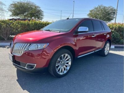 2013 Lincoln MKX PREMIUM LUXURY 3.7 Litres V6 Petrol Engine Red Beige SUV GCC Specs