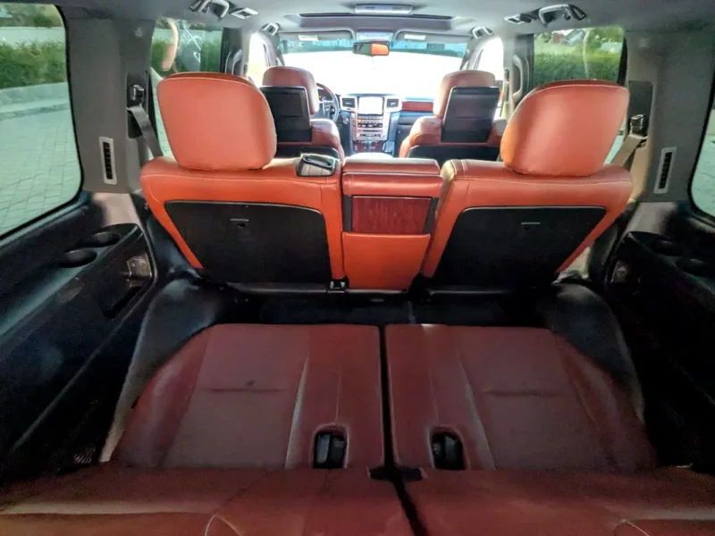 2015 Lexus LX-Series LX 570 Sport 8 Cylinders Petrol Engine Black Brown SUV GCC Specs