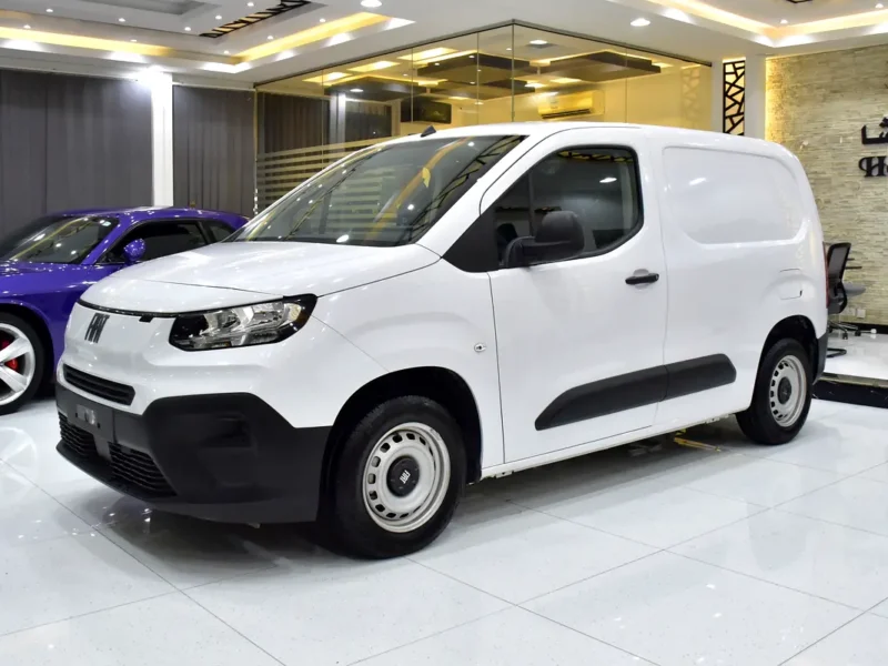 2025 Fiat Doblo Cargo VAN 4 Cylinders Diesel Engine White Black Van GCC Specs